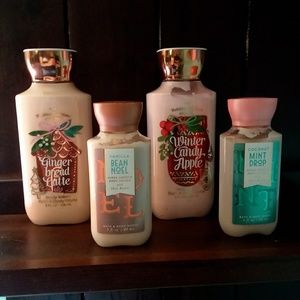 Bath&Body Works Holliday Lotion Bundle (4)